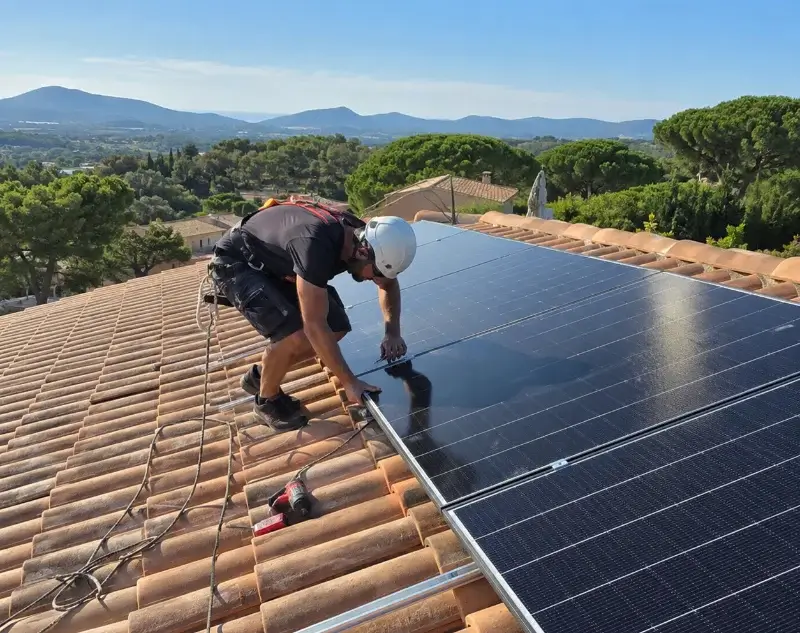 Installateur panneaux solaires Le Guerno — pose photovoltaïque sur toiture