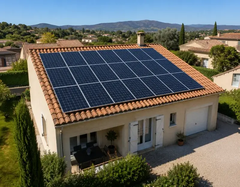 Prime à l'autoconsommation panneaux solaires Le Guerno — aide financière de l'État